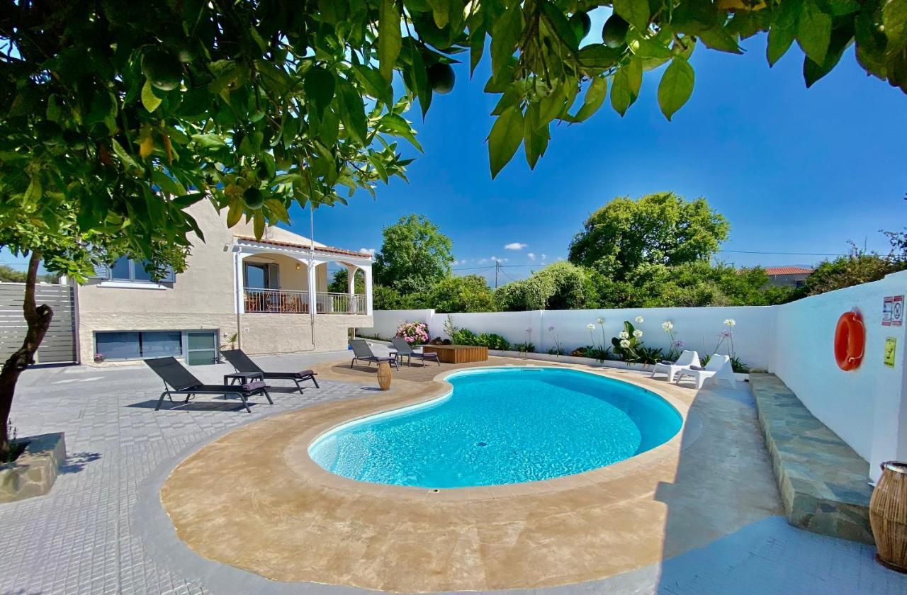 Villa Elena - Private Villa In The Heart Of Nature Chania  Exterior photo